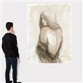 Picture of Pencil Sketch II _GroupedProduct_Rectangle_Portrait_Canvas_