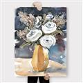 Picture of White Flower In Vase I _GroupedProduct_Rectangle_Portrait_Canvas_