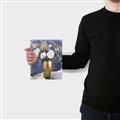Picture of White Flower In Vase II _GroupedProduct_Rectangle_Portrait_Canvas_