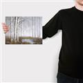 Picture of Foggy Trees _GroupedProduct_Rectangle_Landscape_Canvas_