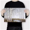 Picture of Foggy Trees _GroupedProduct_Rectangle_Landscape_Canvas_