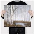 Picture of Foggy Trees _GroupedProduct_Rectangle_Landscape_Canvas_