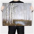 Picture of Foggy Trees _GroupedProduct_Rectangle_Landscape_Canvas_