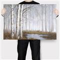 Picture of Foggy Trees _GroupedProduct_Rectangle_Landscape_Canvas_