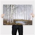 Picture of Foggy Trees _GroupedProduct_Rectangle_Landscape_Canvas_
