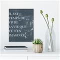 Picture of Il Est Temps De Vivre La Vie IV _GroupedProduct_Rectangle_Portrait_Canvas_