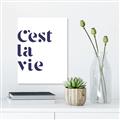 Picture of Cest La Vie II _GroupedProduct_Rectangle_Portrait_Canvas_