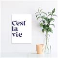 Picture of Cest La Vie II _GroupedProduct_Rectangle_Portrait_Canvas_
