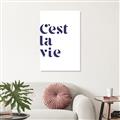 Picture of Cest La Vie II _GroupedProduct_Rectangle_Portrait_Canvas_