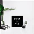 Picture of Cest La Vie IV _GroupedProduct_Square_Canvas_