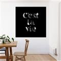 Picture of Cest La Vie IV _GroupedProduct_Square_Canvas_