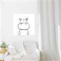 Picture of Sketch Animal  IV _GroupedProduct_Square_Canvas_