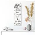 Picture of Never Give Up I _GroupedProduct_Panel_Portrait_Canvas_