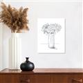 Picture of Drawing Flower VI _GroupedProduct_Rectangle_Portrait_Canvas_
