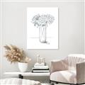 Picture of Drawing Flower VI _GroupedProduct_Rectangle_Portrait_Canvas_