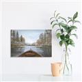 Picture of Lake Boat I  _GroupedProduct_Rectangle_Landscape_Canvas_
