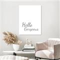Picture of Hello Gorgeous _GroupedProduct_Rectangle_Portrait_Canvas_