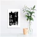 Picture of It is Well black background _GroupedProduct_Rectangle_Portrait_Canvas_