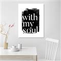 Picture of With My Soul black background _GroupedProduct_Rectangle_Portrait_Canvas_