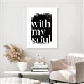 Picture of With My Soul black background _GroupedProduct_Rectangle_Portrait_Canvas_