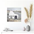Picture of Barn with fence _GroupedProduct_Square_Canvas_