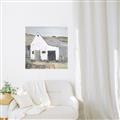 Picture of Barn with fence _GroupedProduct_Square_Canvas_