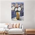 Picture of White Flower In Vase II _GroupedProduct_Rectangle_Portrait_Canvas_
