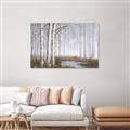 Picture of Foggy Trees _GroupedProduct_Rectangle_Landscape_Canvas_
