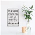 Picture of Be Kind II _GroupedProduct_Rectangle_Portrait_Canvas_Framed_