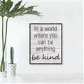 Picture of Be Kind II _GroupedProduct_Rectangle_Portrait_Canvas_Framed_