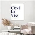 Picture of Cest La Vie II _GroupedProduct_Rectangle_Portrait_Canvas_Framed_