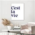 Picture of Cest La Vie II _GroupedProduct_Rectangle_Portrait_Canvas_Framed_