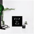 Picture of Cest La Vie IV _GroupedProduct_Square_Canvas_Framed_