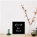 Picture of Cest La Vie IV _GroupedProduct_Square_Canvas_Framed_
