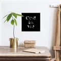 Picture of Cest La Vie IV _GroupedProduct_Square_Canvas_Framed_