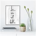 Picture of La Vie Est Belle _GroupedProduct_Rectangle_Portrait_Canvas_Framed_