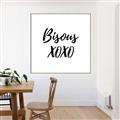Picture of Bisous V _GroupedProduct_Square_Canvas_Framed_