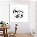 Picture of Bisous V _GroupedProduct_Square_Canvas_Framed_