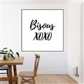 Picture of Bisous V _GroupedProduct_Square_Canvas_Framed_
