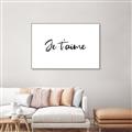 Picture of Je Taime _GroupedProduct_Rectangle_Landscape_Canvas_Framed_