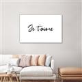 Picture of Je Taime _GroupedProduct_Rectangle_Landscape_Canvas_Framed_