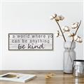 Picture of Be Kind I  _GroupedProduct_Panel_Landscape_Canvas_Framed_
