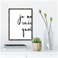 Picture of Je Ne Sais Quoi II _GroupedProduct_Rectangle_Portrait_Canvas_Framed_