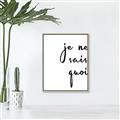 Picture of Je Ne Sais Quoi II _GroupedProduct_Rectangle_Portrait_Canvas_Framed_