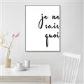 Picture of Je Ne Sais Quoi II _GroupedProduct_Rectangle_Portrait_Canvas_Framed_
