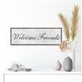 Picture of Welcome Friends I _GroupedProduct_Panel_Landscape_Canvas_Framed_