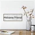 Picture of Welcome Friends II _GroupedProduct_Panel_Landscape_Canvas_Framed_