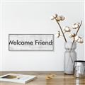 Picture of Welcome Friends II _GroupedProduct_Panel_Landscape_Canvas_Framed_