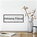 Picture of Welcome Friends II _GroupedProduct_Panel_Landscape_Canvas_Framed_