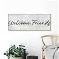 Picture of Welcome Friends III _GroupedProduct_Panel_Landscape_Canvas_Framed_